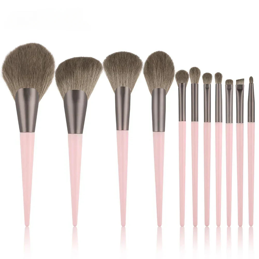 13/33pcs Professional Makeup Brush Set with Accessories for Combination Skin- Featuring Soft Brushes,Suitable for Beginners