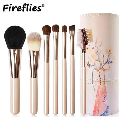 13PCS Makeup Brush Set Foundation Concealer Powder Eyeshadow Blush Brush Kabuki Blending Cosmetic Beauty Tool for Face